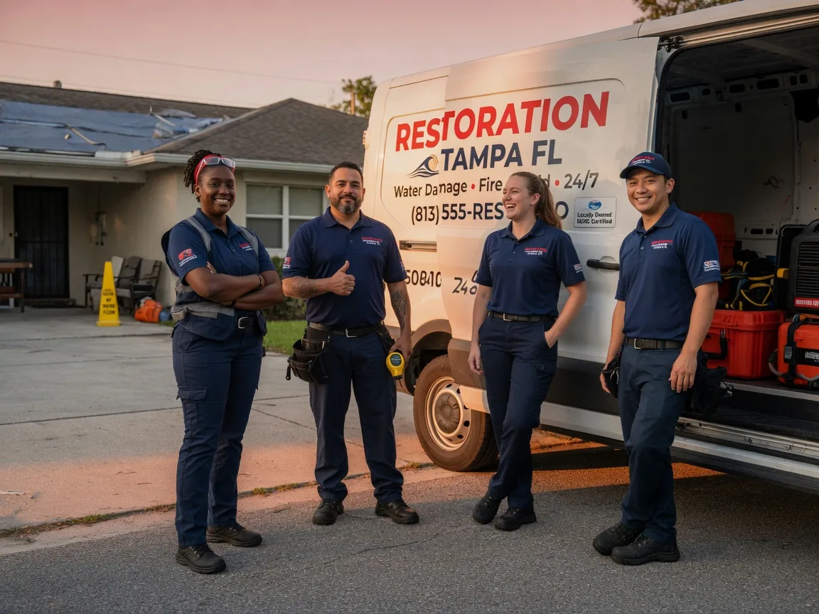 Water Damage Restoration company in Leesville, OH