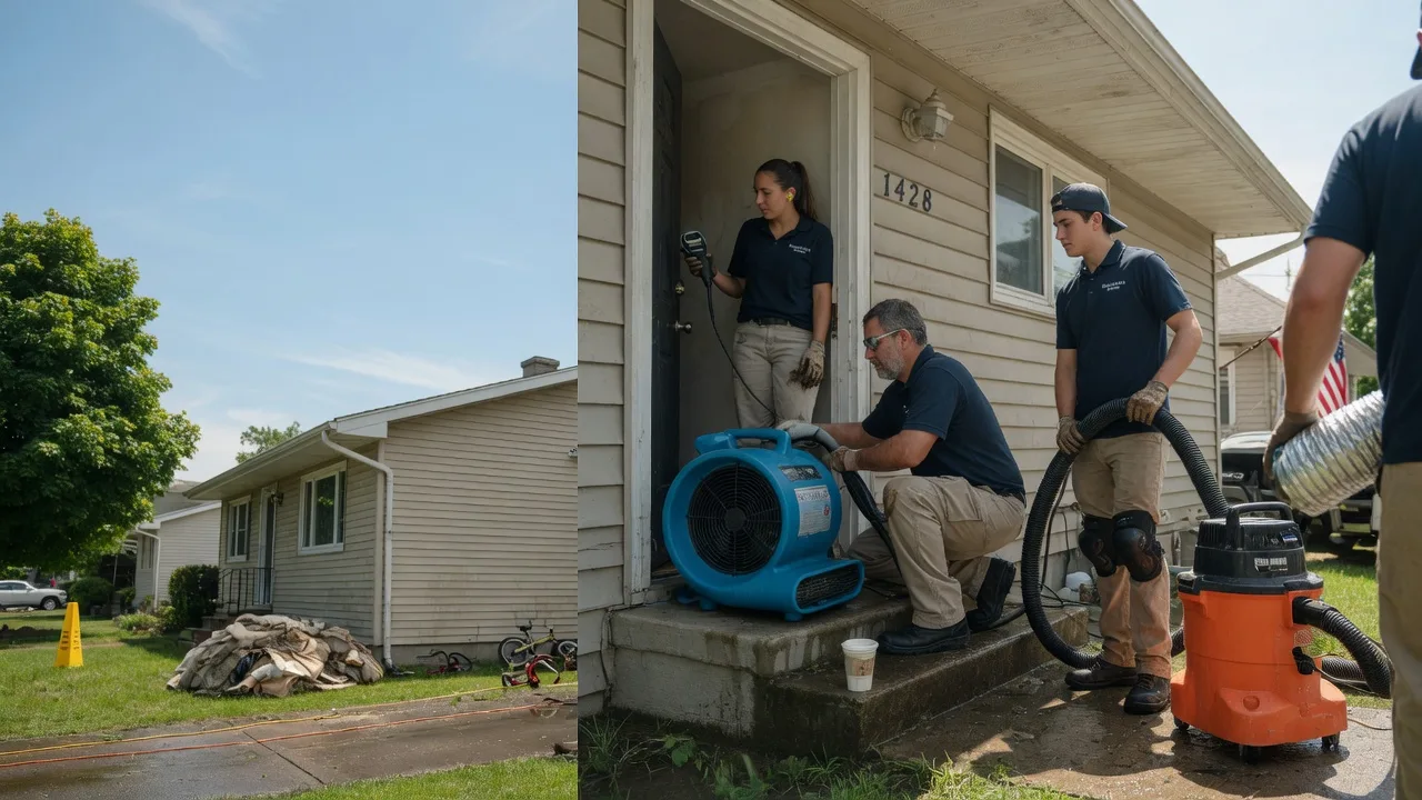Water Damage Restoration in Leesville, OH near me